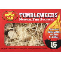 Royal Oak Fire Starters, Natural - 16 Each