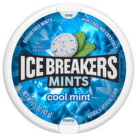 Ice Breakers Sugar Free Cool Mint Mints with Cooling Crystals - 1.5 Ounce