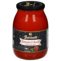 Botticelli Pasta Sauce, Premium, Tomato & Basil - 35 Ounce