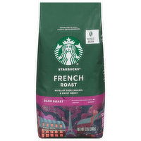 Starbucks Coffee, Whole Bean, Dark Roast, French Roast - 12 Ounce