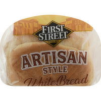 First Street White Bread, Artisan Style, 20 Ounce