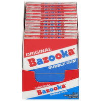 Bazooka Original Bubble Gum - 12 Each