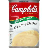 Campbell's Condensed Soup, 98% Fat Free, Cream of Chicken