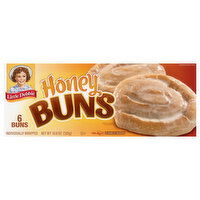 Little Debbie Buns, Honey, 6 Each