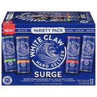 White Claw Hard Seltzer Hard Seltzer, Variety Pack - 12 Each