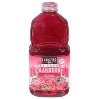 Langers Juice Cocktail, Cranberry - 64 Fluid ounce