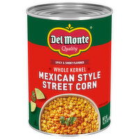 Del Monte Mexican Style Whole Kernel Spicy & Smoky Flavored Street Corn - 14.75 Ounce