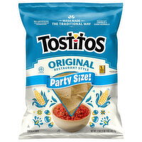 Tostitos Restaurant Style Original Tortilla Chips Party Size - 17 Ounce