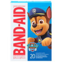 Band-Aid Adhesive Bandages, Paw Patrol, Assorted Sizes, 20 Each