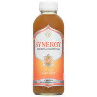 Synergy Kombucha, Peach Paradise - 16 Fluid ounce