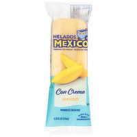 Helados Mexico Ice Cream Bar, Premium, Mango, 4 Ounce