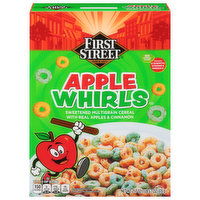 First Street Cereal, Apple Whirls - 21.7 Ounce