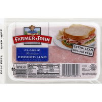 Farmer John Ham, Cooked, Premium, Classic, 12 Ounce