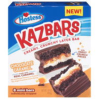 Hostess Bars, Chocolate Caramel, Mini, 8 Each