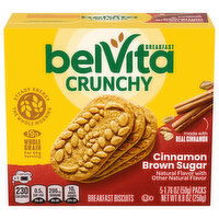 belVita Breakfast Buiscuits, Crunchy, Cinnamon Brown Sugar, 8.8 Ounce