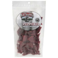 Old Trapper Beef Jerky, Peppered, 10 Ounce