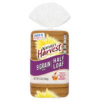 Nature's Harvest Half Loaf 9 Grain Bread - 12 Ounce