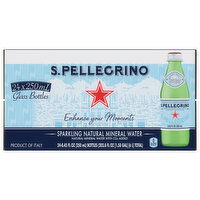 S.Pellegrino Mineral Water, Natural, Sparkling - 24 Each