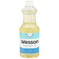 Wesson Vegetable Oil, Pure - 40 Fluid ounce