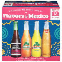 Jarritos Sodas, Premium Mexican, 12 Each