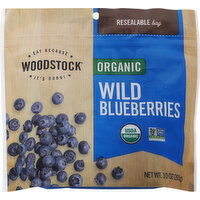 Woodstock Wild Blueberries, Organic - 10 Ounce