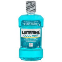 Listerine Mouthwash, Antiseptic, Cool Mint - 1 Litre