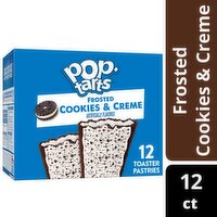 Pop-Tarts Toaster Pastries, Cookies and Creme - 20.3 Ounce