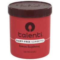 Talenti Sorbetto, Dairy-Free, Roman Raspberry - 1 Pint