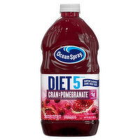 Ocean Spray Juice, Cran x Pomegranate, Diet 5 Cals, 64 Ounce