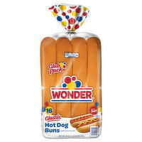 Wonder Hot Dog Buns, Classic, Extra Soft - 16 Each