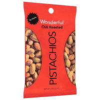 Wonderful Pistachios, Chili Roasted, 2.25 Ounce