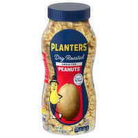 Planters Peanuts, Unsalted, Dry Roasted - 16 Ounce