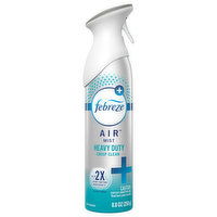 Febreze Air Refresher, Heavy Duty, Crisp Clean - 8.8 Ounce