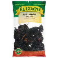 El Guapo Whole Pasilla Ancho Chili Pods - 11 Ounce