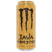 Java Monster Energy Drink, Salted Caramel, Coffee + Energy, 15 Fluid ounce