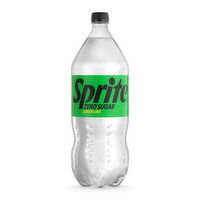 Sprite Zero Sugar Lemon Lime Diet Soda Pop Soft Drink, 2 Litre