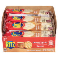 Ritz Cracker Sandwiches, Peanut Butter, 8 Packs - 8 Each