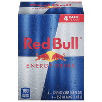 Red Bull Energy Drink, 4 Pack - 4 Each