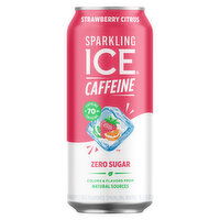 Sparkling Ice Zero Sugar Strawberry Citrus Sparkling Water