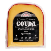 Yanceys GR Gouda Wedge 7.6 oz - 7.6 Ounce