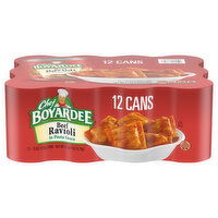 Chef Boyardee Beef Ravioli, in Pasta Sauce - 12 Each