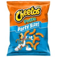 Cheetos Cheese Flavored Snacks, Puffs, Party Size, 13.5 Ounce