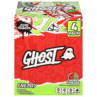 Ghost Energy Drink, Zero Sugars, Cherry Limeade, 4 Pack - 4 Each