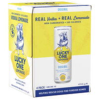 Lucky One Vodka Lemonade - 355 Millilitre