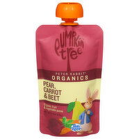 Pumpkin Tree Fruit & Vegetable Puree, Organic, Pear, Carrot & Beet - 4.4 Ounce