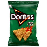 Doritos Tortilla Chips, Salsa Verde Flavored - 9.25 Ounce