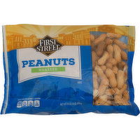 First Street Peanuts, Roasted - 16 Ounce