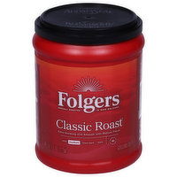 Folgers Coffee, Ground, Medium, Classic Roast, 9.6 Ounce