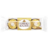 Ferrero Rocher Chocolates, Fine Hazelnut - 1.3 Ounce