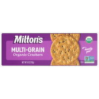 Milton's Crackers, Organic, Multi-Grain - 6 Ounce